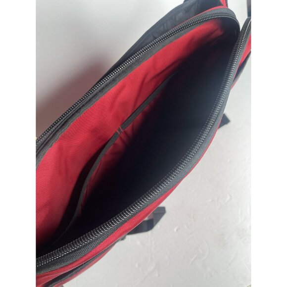 Vintage‎ Ralph Lauren Messenger/Laptop Bag Polo Sport Red - Picture 5 of 5